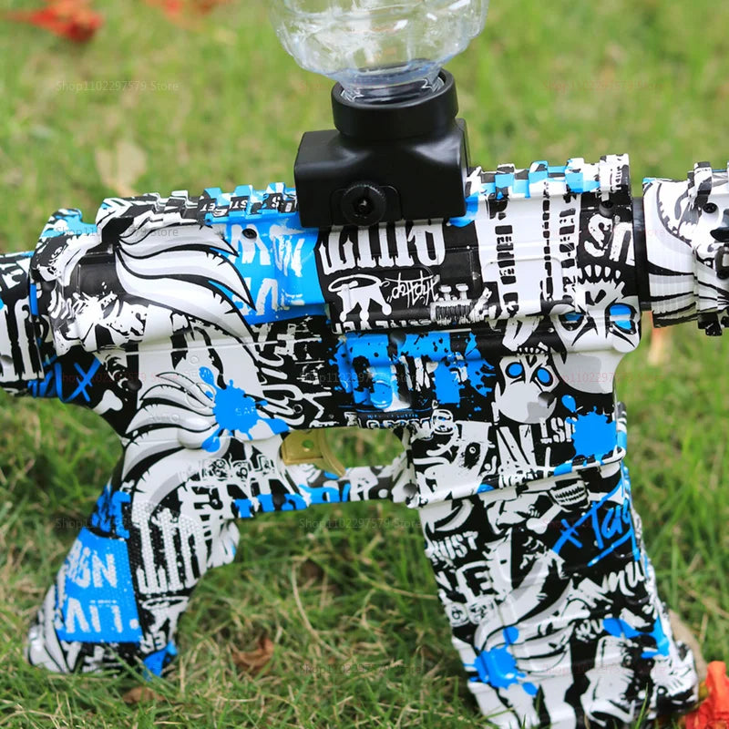 Electric Gel Ball Blaster Toys Gun High-Speed Metallic Finish Outdoor Games Toy Activities Team Game for 14+  (Bullets Excluded)