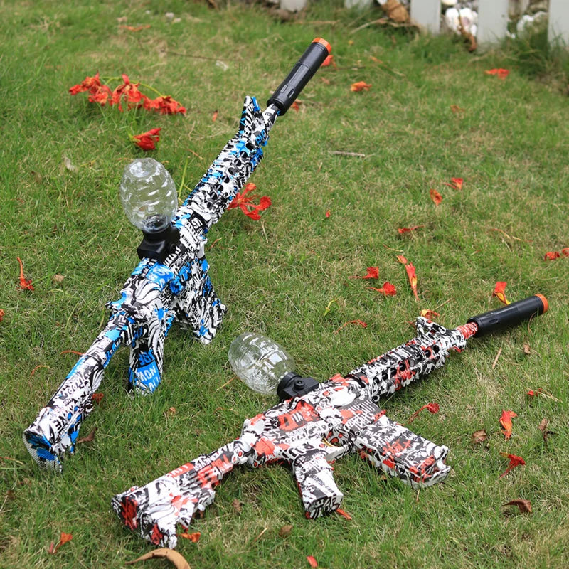 Electric Gel Ball Blaster Toys Gun High-Speed Metallic Finish Outdoor Games Toy Activities Team Game for 14+  (Bullets Excluded)